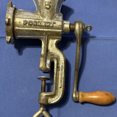 Porkert No5 vintage meat grinder with all parts