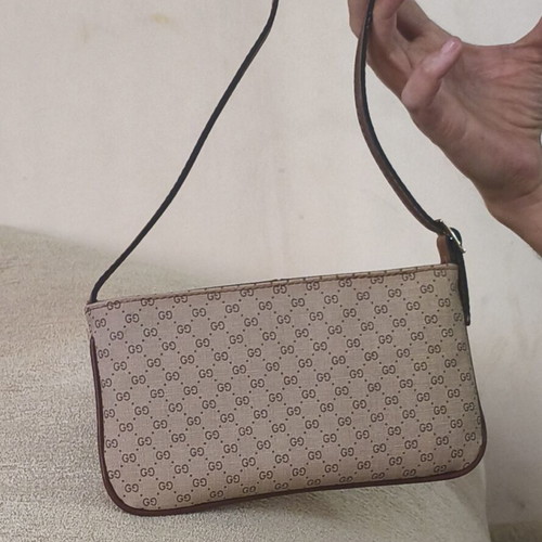 Bag wallet new beige, dimensions 23x12