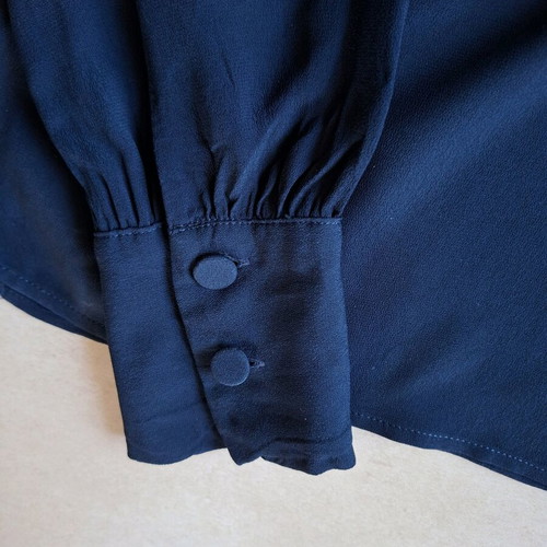 Mango blouse blue, like new, size XS