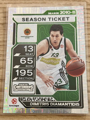 Κάρτα Δημήτρης Διαμαντίδης Panini Euroleague 2025-26 καινούργιο