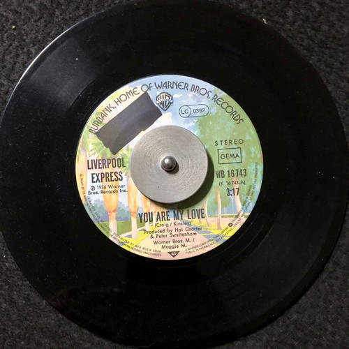 Liverpool Express You Are My Love vinyl 7" single like new, pop