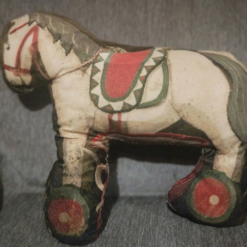 decorative pillow handmade horse... final price 5 euros