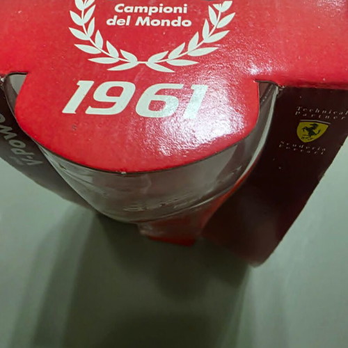 Set of 5 large collectible Ferrari and Athens 2004 glasses