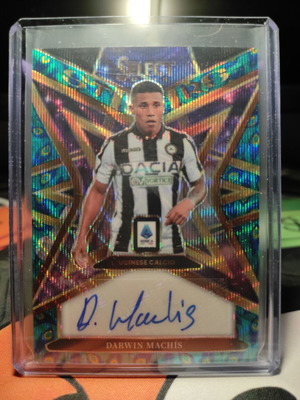 Darwin Machis Autograph Card 2025-26 Panini Select Serie A like new
