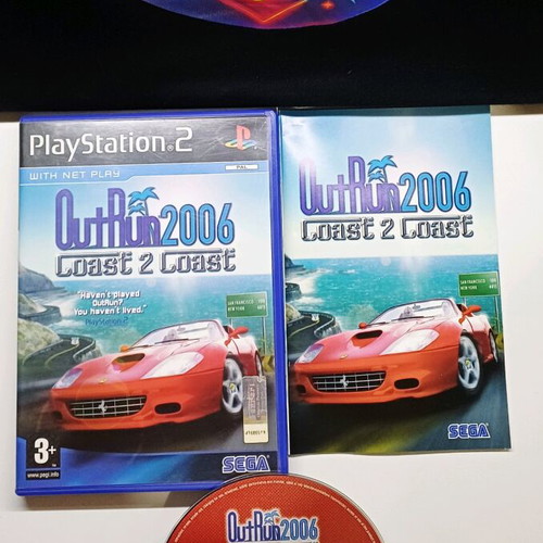 Outrun 2006 Coast 2 Coast PlayStation 2 game used, racing