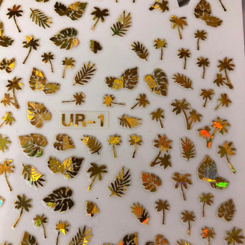 3D Nail Stickers like new