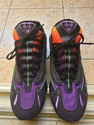 New Balance 1000 men's colorful running shoes, size 44.5