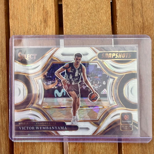Victor Wembanyama Cracked Ice Snapshots card like new