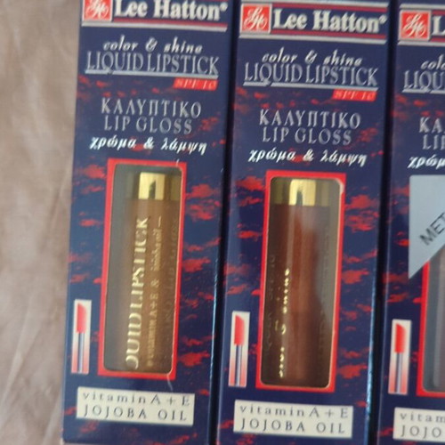 Καλυπτικό Lip Gloss Lee Hatton καινούργιο, πακέτο 8 τεμαχίων