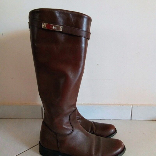 Alpe women's boots used, brown, size 40