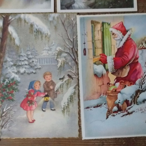Christmas cards collectible set of 16, like new