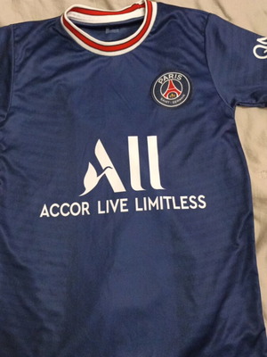 Paris Saint-Germain Messi Kids Sports Shirt like new, size 140 cm, blue