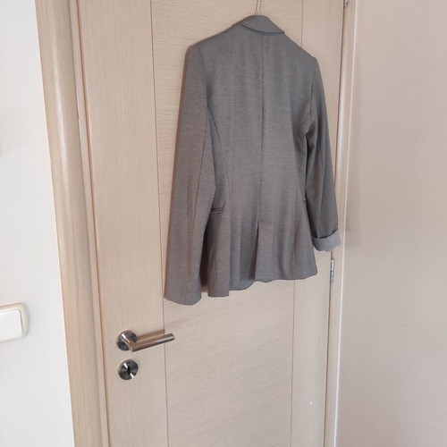 Stradivarius Mesato Jacket used, gray, size S
