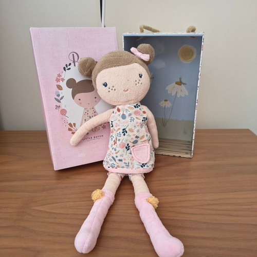 Little Dutch Rose doll and doll stroller combo