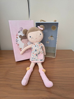 Little Dutch Rose doll and doll stroller combo