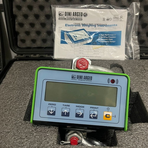 DINI ARGEO 1.5T Crane Scale like new with wireless printer