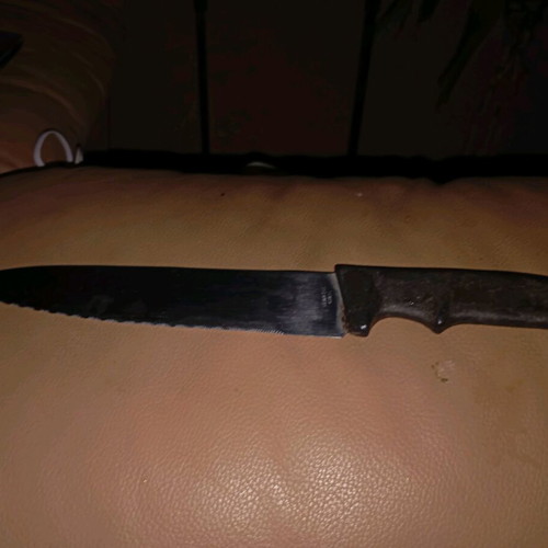 Large vintage kitchen knife like new
