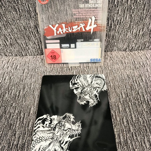 Yakuza 4 Kudo Steelbook edition PS3 used, good condition