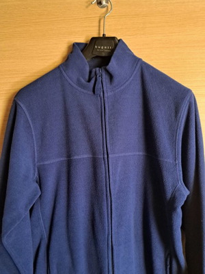 Fleece ζακέτα μπλε μεταχειρισμένη, μέγεθος L