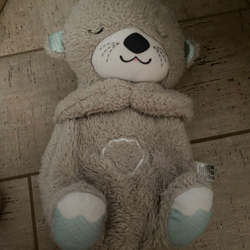 Otter Nani plush toy like new with breathing motion and songs