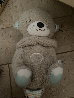 Otter Nani plush toy like new with breathing motion and songs