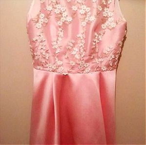 Αμπιγιέ ροζ φόρεμα Giorgio Ajutanti size M