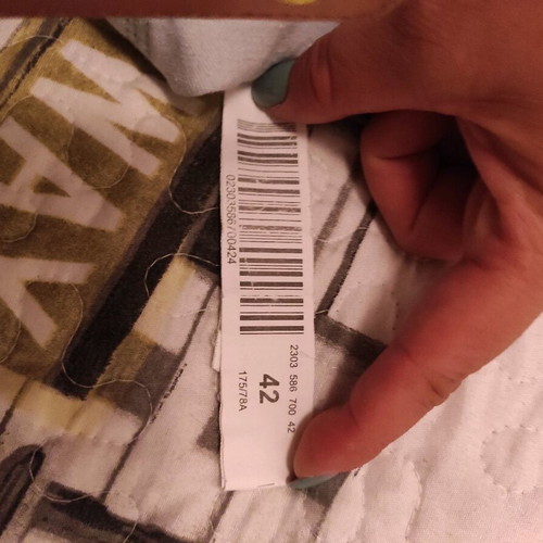 Strativarius women's jeans used, size 42, gray and blue