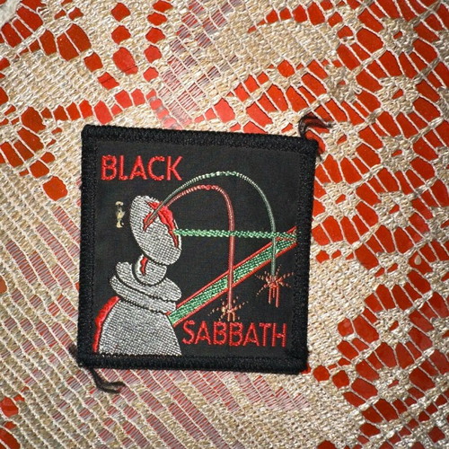 Black Sabbath patch new, in perfect condition for sewing