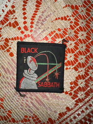 Black Sabbath patch new, in perfect condition for sewing