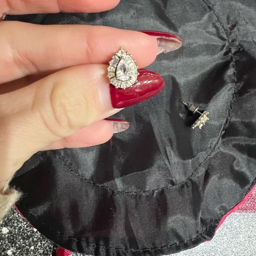 Mazaraki earrings like new, silver
