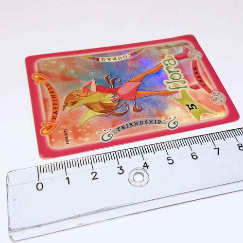 Flora Winx Club card used from 2005 Magical Fairy Game