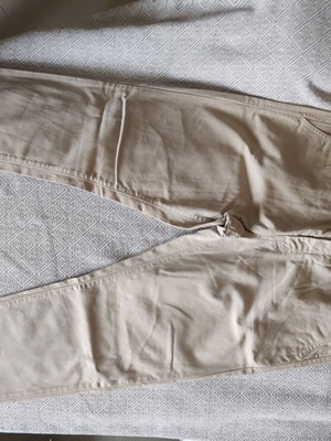 Bitsiani men's pants like new, size 42, beige, 100% cotton