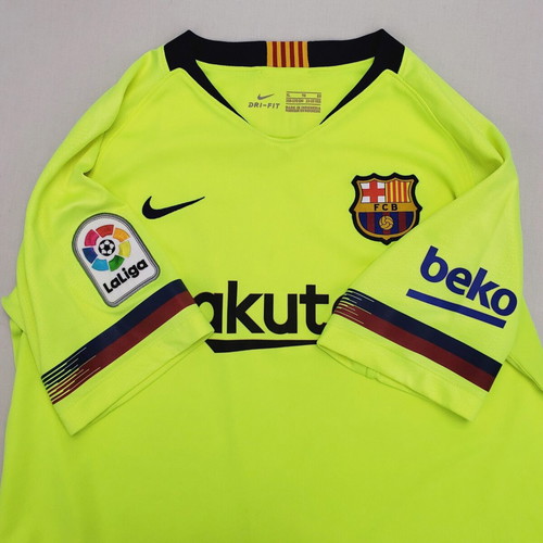 Nike Kids Barcelona Barca Shirt used, size XS 13-15 years, green