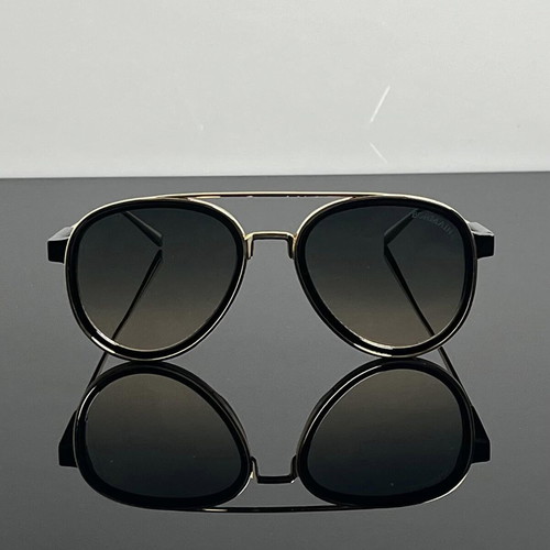 BorMain August sunglasses new, black and gold, UV400 protection