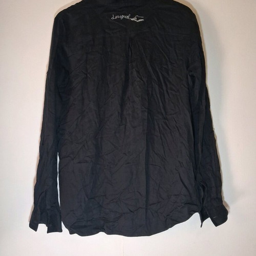 Desigual black shirt size L like new 100% cotton