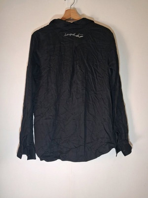 Desigual black shirt size L like new 100% cotton