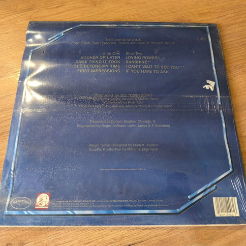 First Impressions vinyl new, The Impressions, R&B Soul