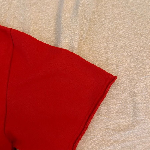 Bitsiani short-sleeve t-shirt like new, red, size M