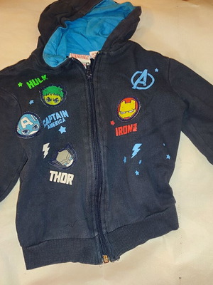 Blue jacket for boy used, Prenatal brand, age 2-3 years
