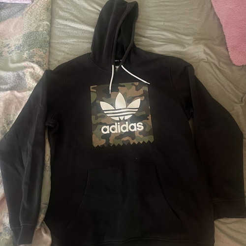 Adidas military pullover sweatshirt XL, black