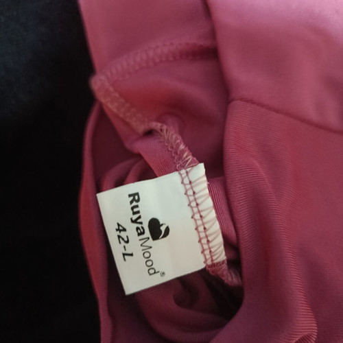 Leggings L new, shiny lycra, sapio milo color