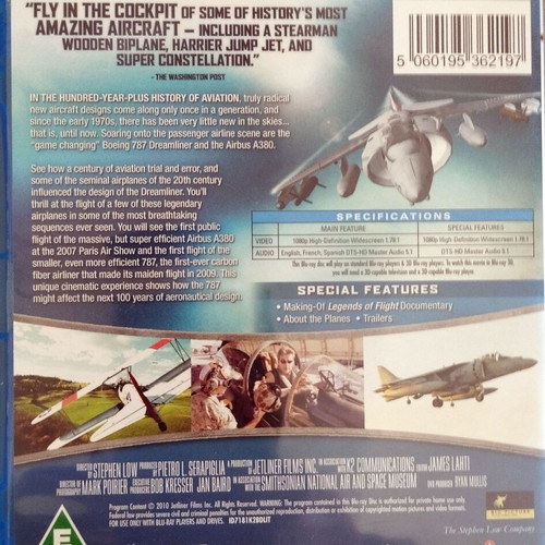 Legends of Flight Blu-Ray like new