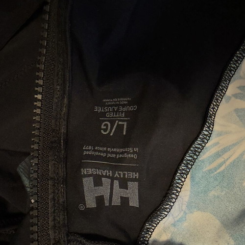 Helly Hansen one-piece rashguard swimsuit size L, new with UPF 50+