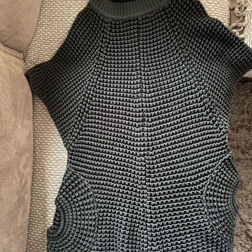 Bill Cost knitted sweater dress like new, black and gray