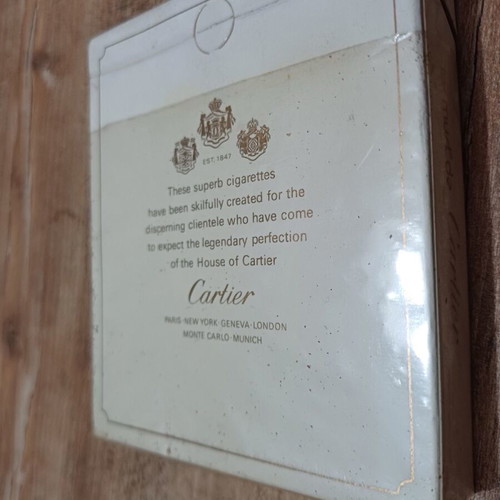 Cartier cigarette pack like new, collectible vintage