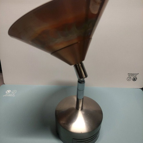 Wall sconce conical brass, slightly used like new