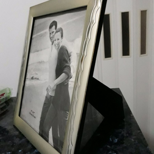 Photo frame 20×25cm new, velvet back and plastic front design