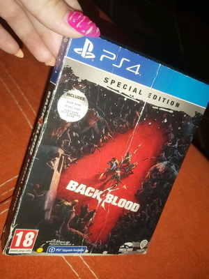 Back 4 Blood Special Edition Steelbook PlayStation 4 like new