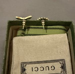 Gucci earrings with crystals and Interlocking G