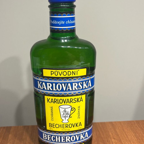 Bacherovka Czech liqueur sealed vintage new